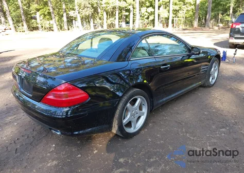 2003 Mercedes-Benz Sl 500 from USA, damaged, VIN WDBSK75F63F058929
